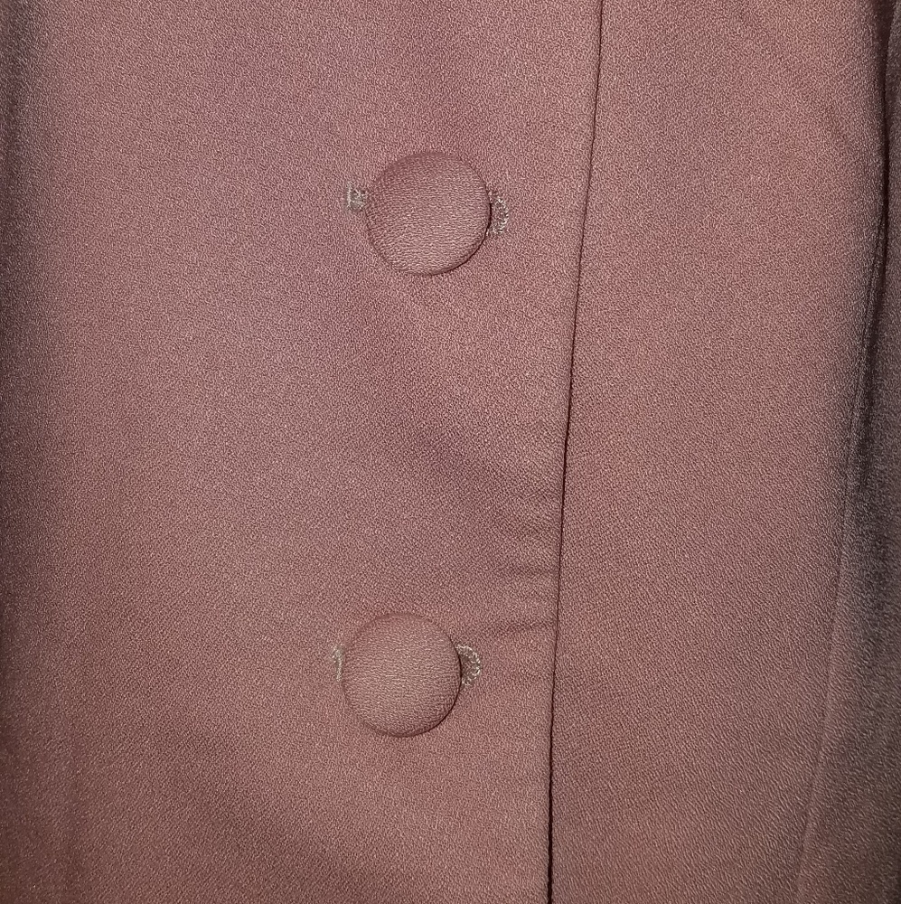 Vintage Paradox Button Down Blush Vest - image 3